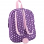 рюкзак дошкольный kite kids 541-2 спинка мягкая 6,2л 125гр с ушками фиолетовый  