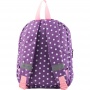 рюкзак дошкольный kite kids 541-2 спинка мягкая 6,2л 125гр с ушками фиолетовый  